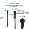 6 Pack 15cm Ribbon Guitar Patches Cable Low Capacitance Metal Conductors for Pure Tone and Low Noise Signal Transmission