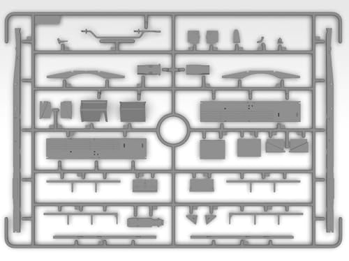 ICM 1/35 Scale American Studebaker US6-U5 Gasoline Truck Plastic Model Kit 35492 (Military Vehicle)