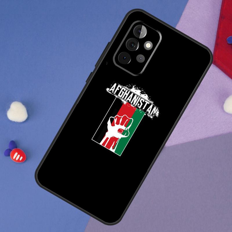 Afghan Afghanistan Flag Banner Case For Samsung Galaxy A52 A32 A22 A12 A13 A33 A53 A73 A50 A52S A51 A71 A14 A34 A54 Coque