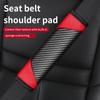 Car Accessories Seat Belt PU Leather Safety Belt Shoulder Cover Breathable Protection Seat Belt Padding Pad Auto Interior Access