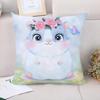 Cute Dog Panda Throw Pillow Covers Decorative Sofa Cushions Children's Cushion Cover Pillowcase for Living Room Couch Pillows