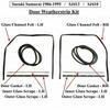 SUZUKI SAMURAI 80'-95' DOOR & GLASS SEAL KIT / DRIVER & PASSENGER SIDE |Fit For