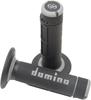 Domino Handlebar Thermoplastic Black X A02041C7170 Grips, Off-Road Type, 118mm, Rubber, Gray,