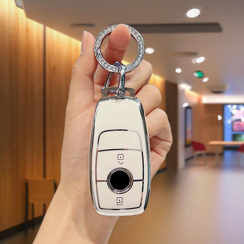 Tpu For Mercedes Benz W177 W205 W213 W222 X167 Amg A C E S G Class Glc Cle Cla Keychain Shell Fob Accessories Car Key Case Cover