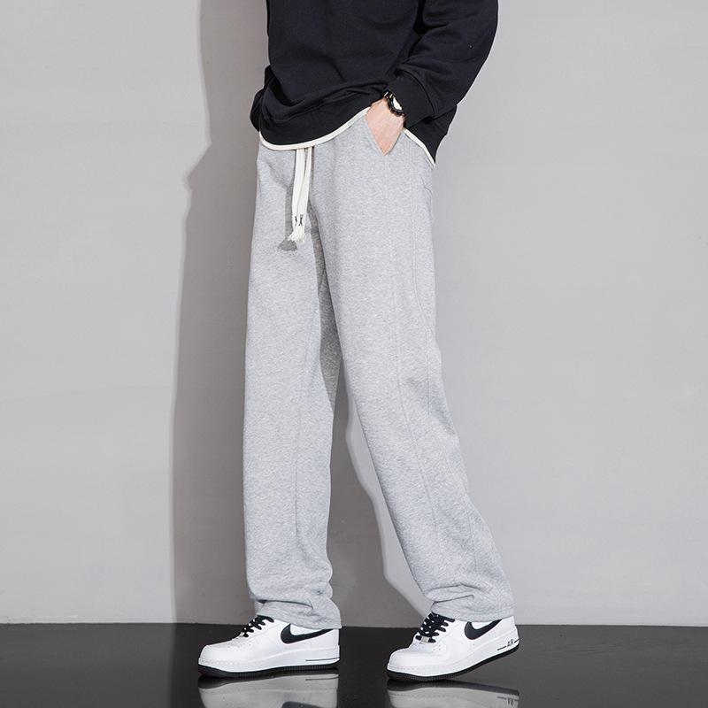 

Tall Men s Extra Long Sweatpants - 190cm, 105-120CM Leg, Spring & Autumn Sports Pants XL【Weight 125 jin - 150 jin】