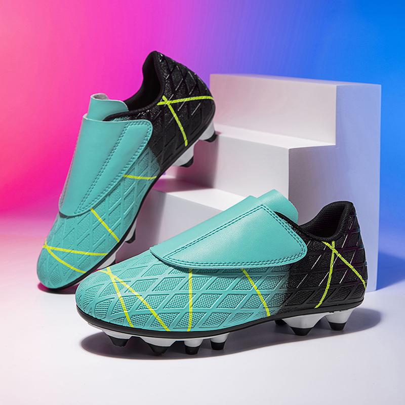 Boys And Girl's Soccer Shoes Men Cleats Outdoor Long Spikes Comfortable Breathable Non Slip  Match Training Sport Football Boots