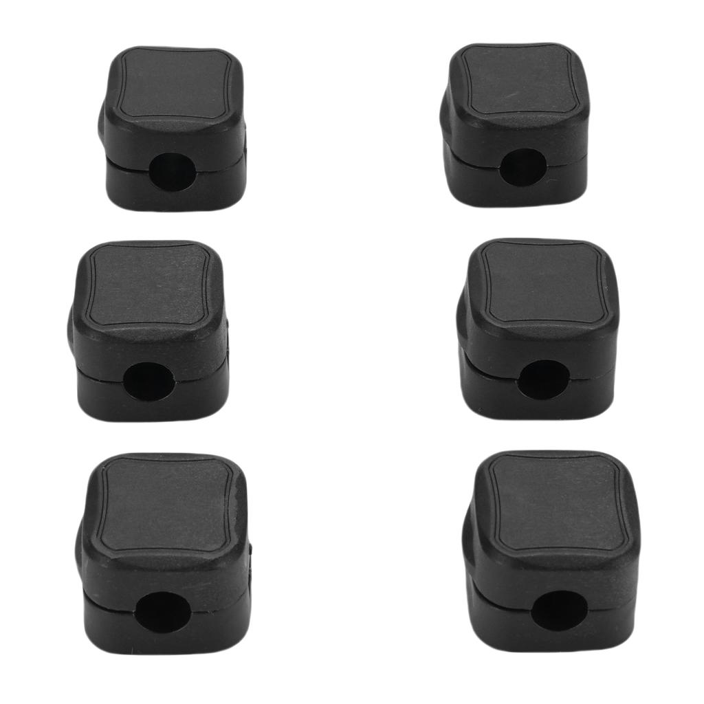 6pcs Magnetic Cable Clips Cord Holder Desk Cable Management Adhesive Wire Holder Keeper Organizer for Home Office Desk