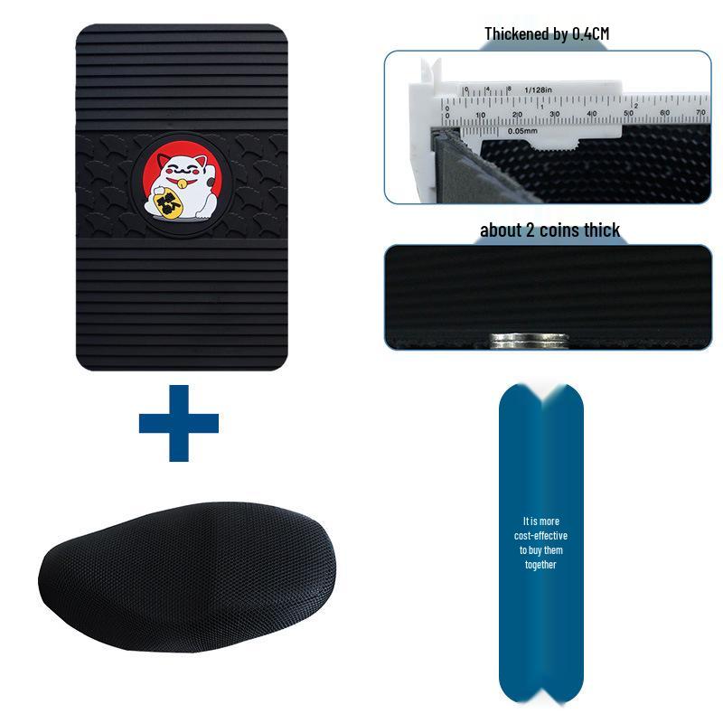 No. 9 FZ3 110 Electric Vehicle Waterproof Non-slip Rubber Foot Mat