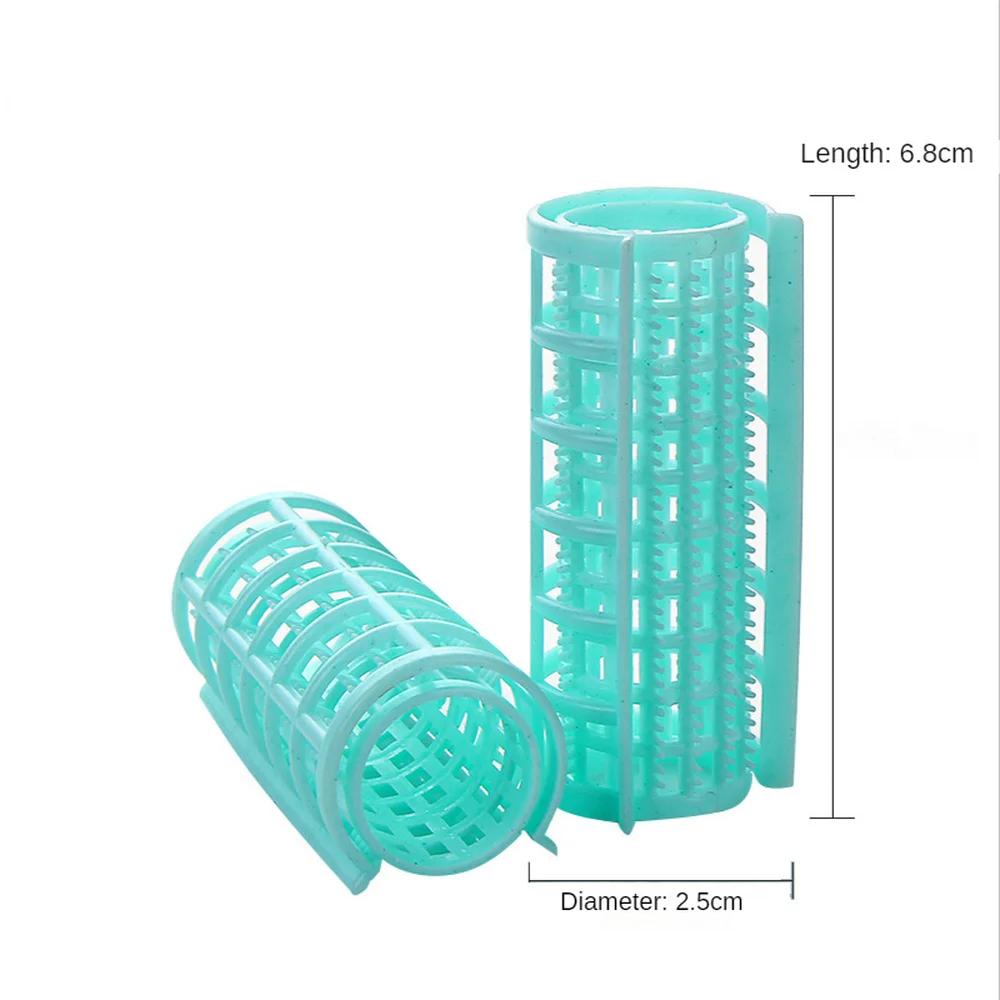 Plastic 6/8/10/12/14Pcs No Heat Heatless Hair Curler Hair Rollers Lazy Curls Root Perm Rods Bangs Curling Rod Hair Styling Tool