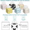 Black Cats Tissue Box Cover Square,Leather Tissue Holder with Bottom Belt,Waterproof Leather Facial Paper Organizer Tissue Box Cover for Home Office