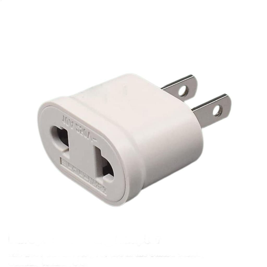 1pc Mini EU To US Power Plug Adapter Travel Charger Plug Converter