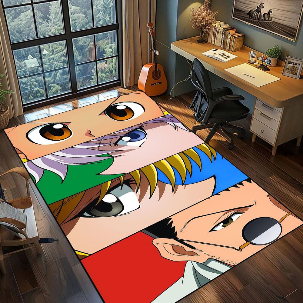 Hunter Anime Character Carpet for Living Room Bedroom Home Decor Cool Movie Mat Play Floor Mat