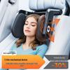 3-Axis Double Hook Car Backrest Memory Foam Neck Pillow for Side Sleeping