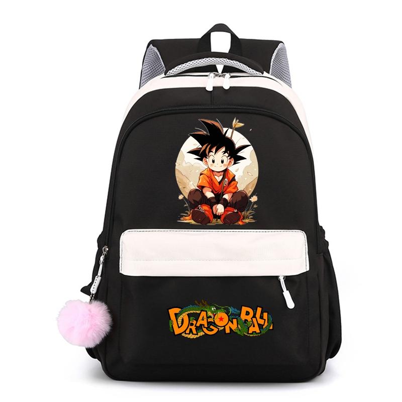 

Аніме Dragon Ball Нейлоновий солодкий м який рюкзак Back to Schoolbag для дівчинки хлопчика Щоденна книжкова сумка Чоловіки Жінки Відпочинок Дорожня сумка Mochila