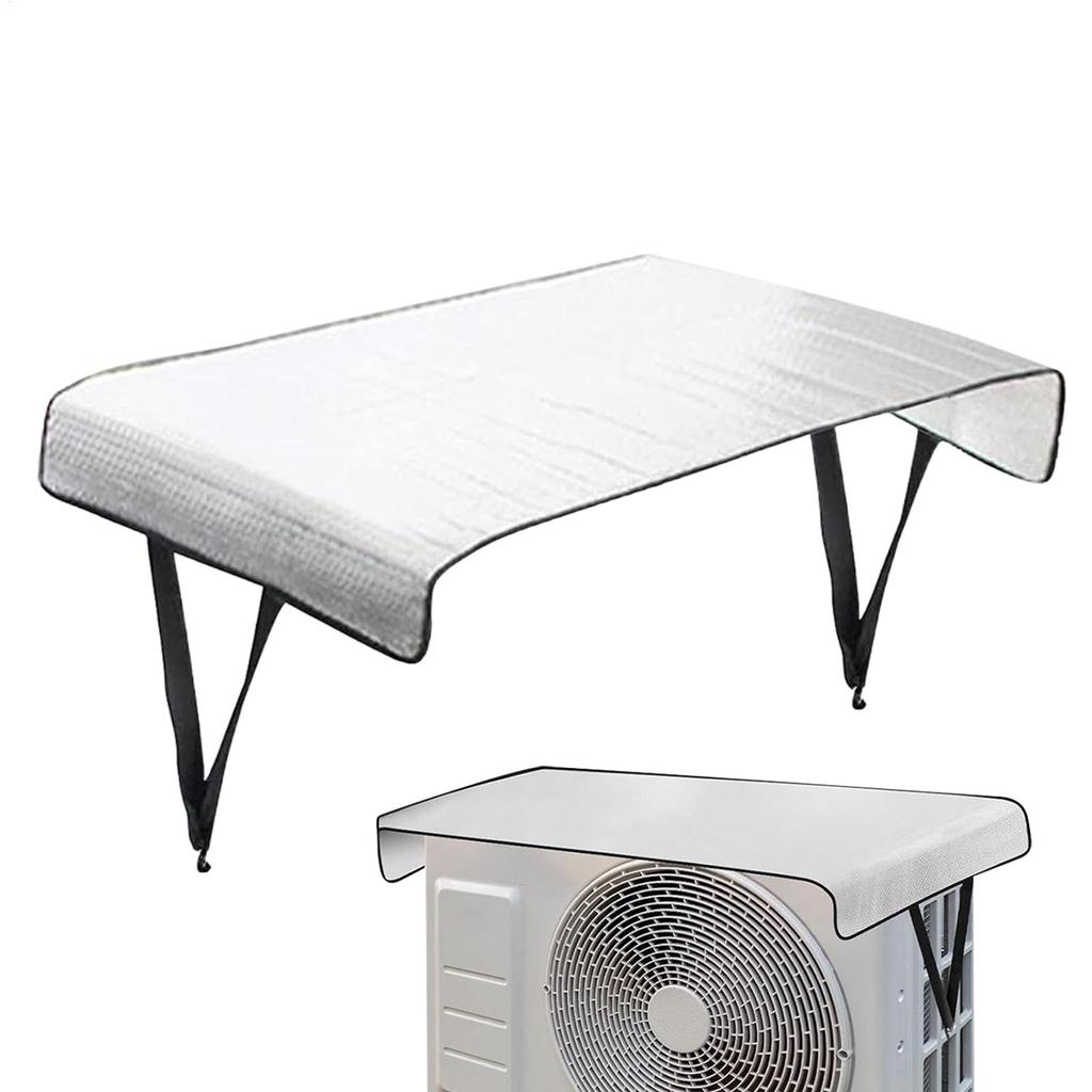 AC Unit Covers Outdoor Dustproof Sleeve for Air Conditioner Waterproof AC Condenser Compressor Sun Shade for Winter Weather