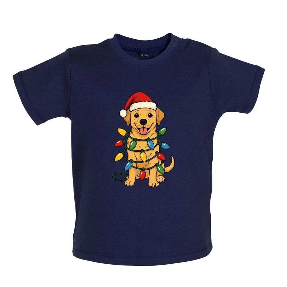 

Golden Labrador Retriever Christmas - Kids Baby Kids Boys Girls Unisex T-Shirt / Bodysuits - Dogs Lab 160