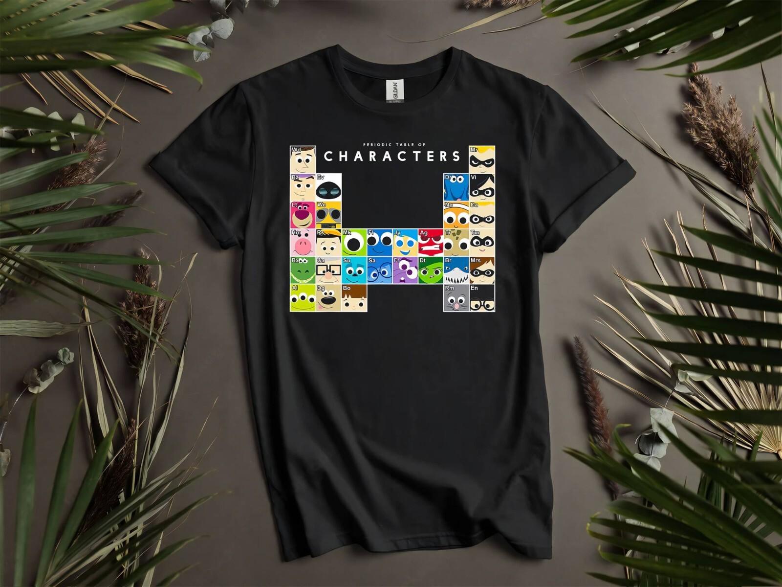 Disney Pixar Movie All Characters T-shirt T shirt Men Women Unisex Tshirt K295 XXL