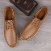 Luxury Casual Genuine Leather Shoes Men Sneakers Fashion Oxford Shoes For Men Bureau Office Footwear Flats Brand Newest Men'S Shoes