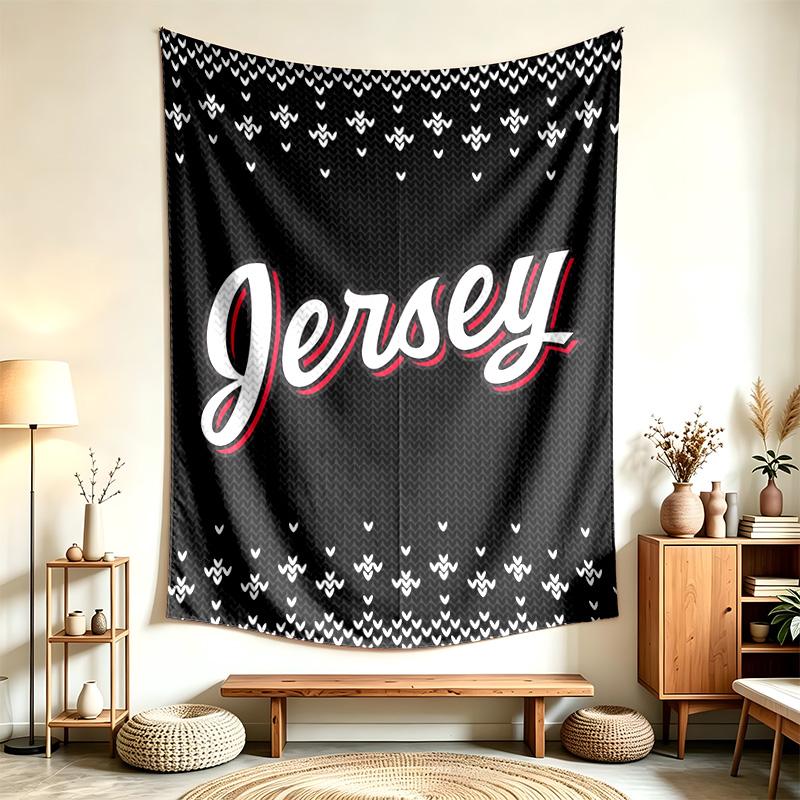 New Jersey Devils (1) Tapestry Suitable For Decorating Homes Dorms And Bedrooms Soft To The Touch And A Perfect Gift For Friends And Family