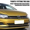 1 Stück 139 mm 110 mm ABS Auto Frontklappen-Emblem für Volkswagen Polo 2019 2020 2021 2022 2023 2024 Motorhauben-Heck-Logo Autozubehör