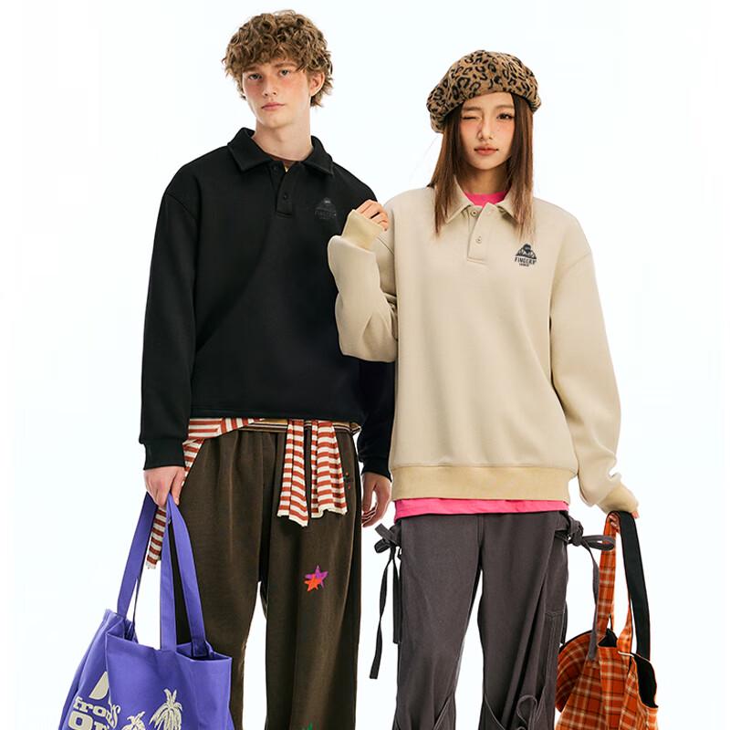 Fingercroxxit 2025 H/W Unisex Revers-Fleece-Sweatshirt