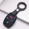 Key Fob Cover for Honda Accord Civic CR V CR Z with Keychain Anti-Scratch Surface Shockproof Structure Soft Grip Texture Easy Install