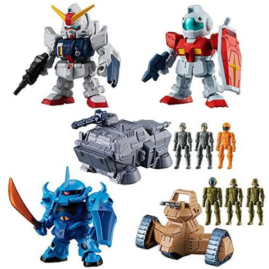 

Mobile Suit Gundam Micro Wars 2 набор из всех 5 типов это не коробка из 10 конфетных костюмов [Полный (полный комплект)] Эти части. игрушки/резинка (Мобильный Гандам)