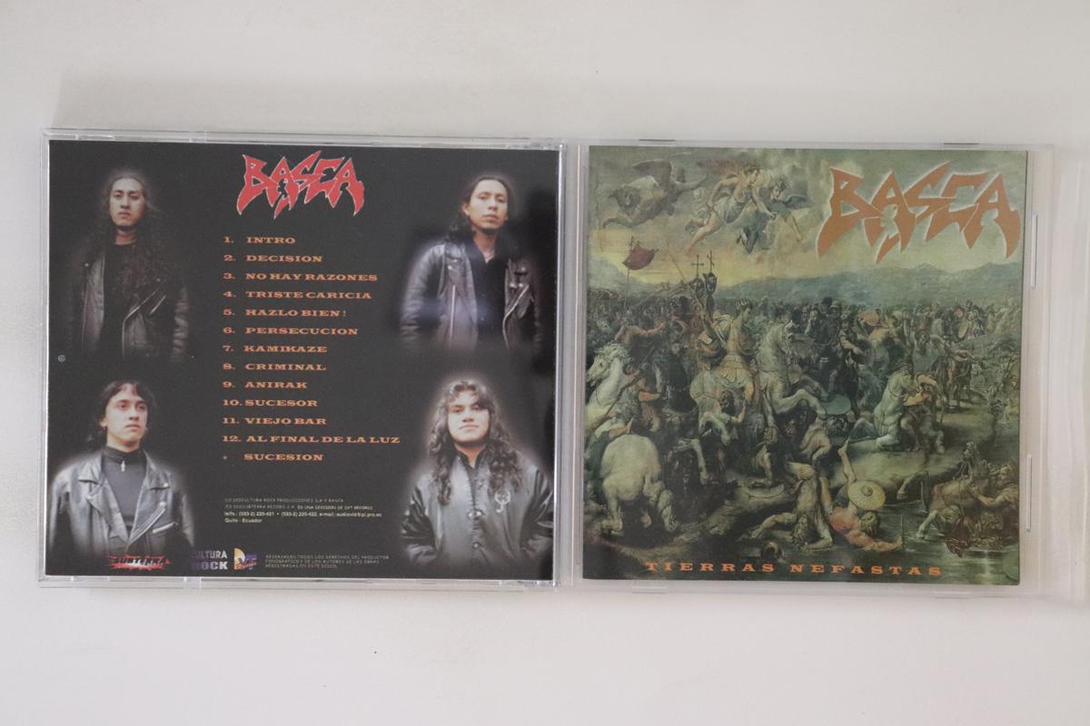 

CD BASCA Tierras Nefastas CRPCD005 CULTURA ROCK P 2000 South Amer Rock Used