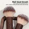 Soft Bristle Nail Dust Cleaning Brush Wooden Handle Nail Dust Powder Remover Brushes Soft Bristle Nail Salon Cleaning Accessory