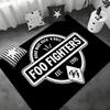 Rock Band F-Foo Fighterss Floor Mat Soft Thickened Flannel Door Mat Non-Slip Living Room Rug Home Decor