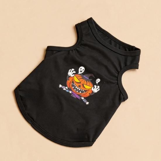 Pet Sleeveless T-Shirt Round Tank Top Neck Pet Breathable