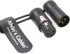 Low-Profile 3-Pin XLR Male-Female Cable, Original Connector, Balanced Microphone Audio Cord, Sommer SOD-14, Alvin's Cable