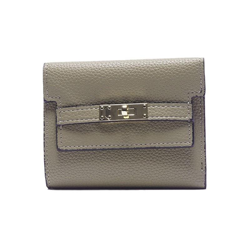 Women's Wallet Ins Women's Small Wallet Women's High-end, Small Folding Short Clutch Wallet