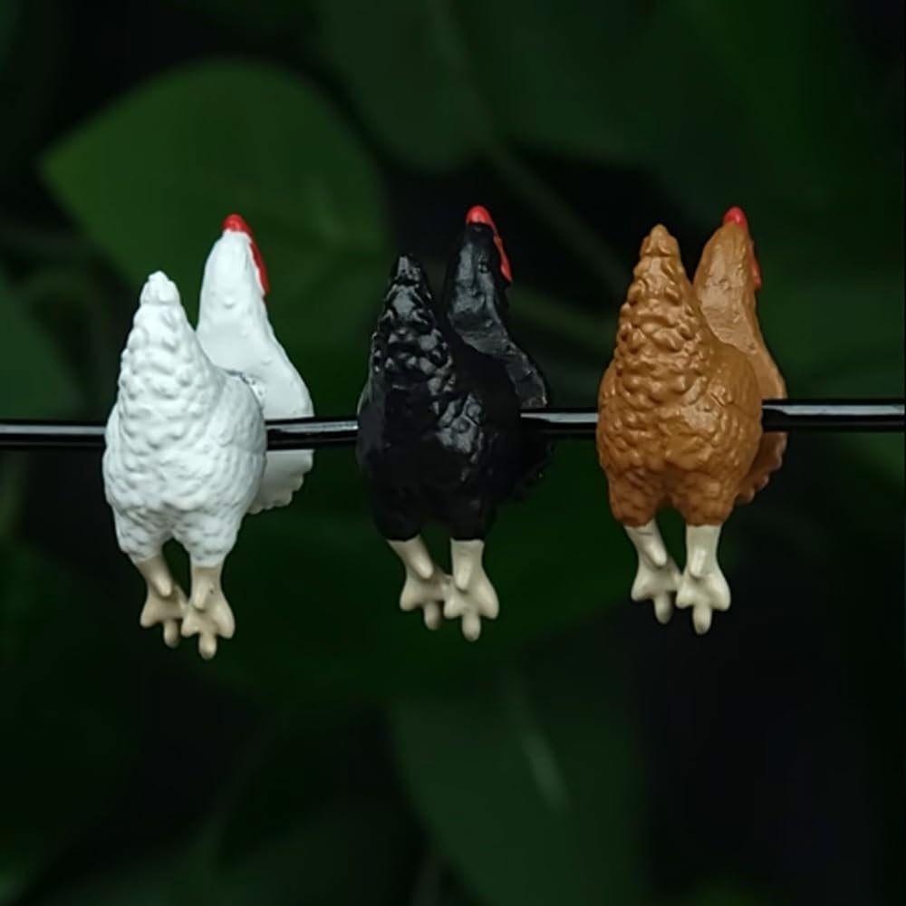 Elegant Funny Chicken Earrings Farm Animal Jewelry Retro Earrings  Funny Gifts