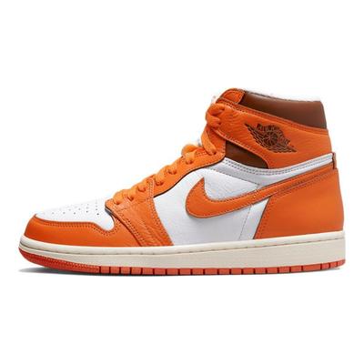 Dámské tenisky Air 1 High OG Starfish Oranžová Bílá Cacao-Wow DO9369-101