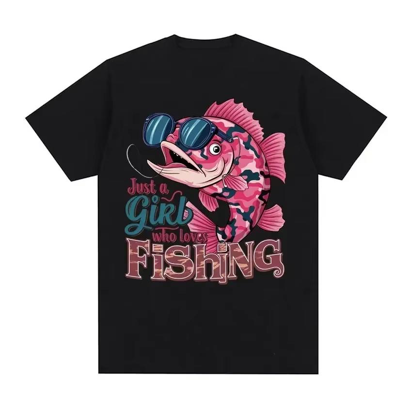 Funny Master Baiter Fishing Imitation T-Shirt Summer Men's Women's Fashion T-Shirt Short Sleeve T-Shirt Cotton Men's Clothing