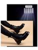 Men's 2024 Autumn British-Style Genuine Leather High-Top Work Boots