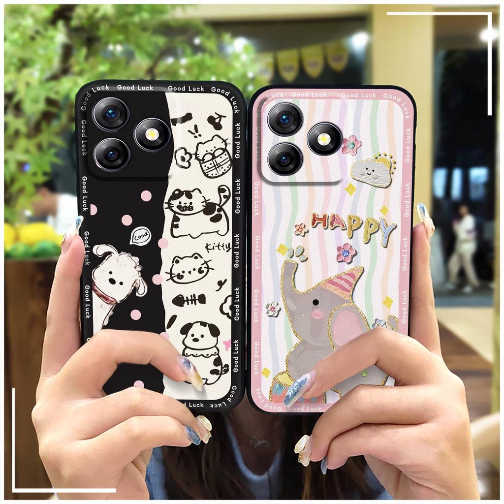 Urocze Ochronne Etui na Telefon Dla Ulefone Note18 Ultra Kreskówkowe Tylne Etui Modny Design TPU Saszetka na Telefon Odporna na Zabrudzenia