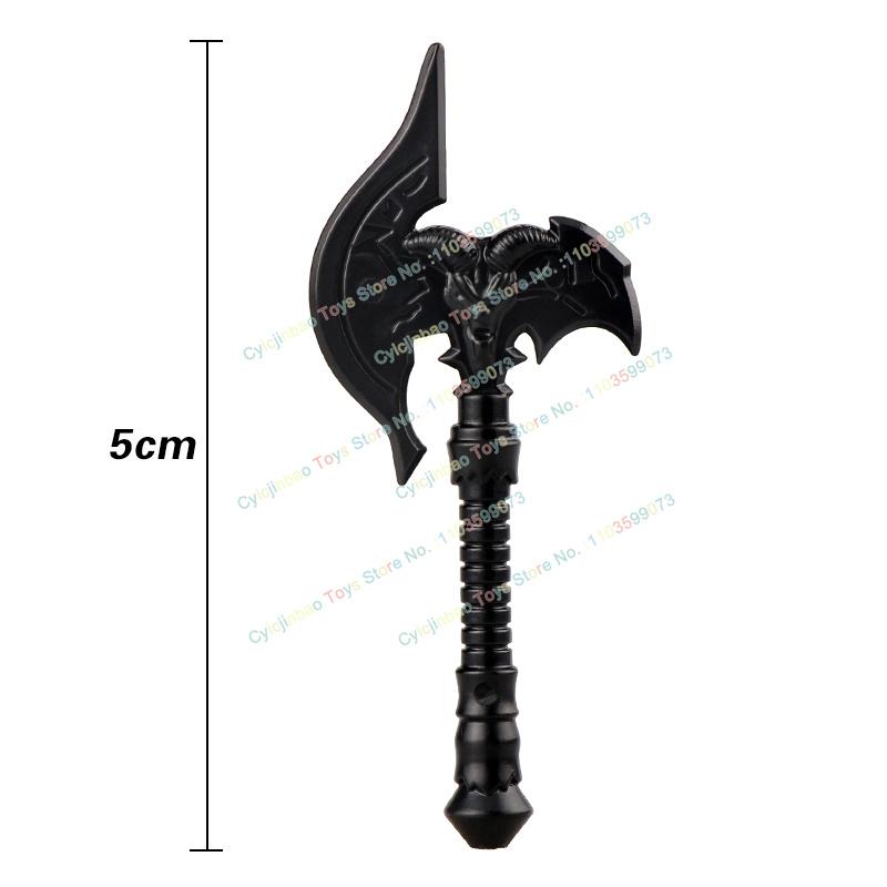 Medieval Military Cavalry Figures Building Blocks Accessories Sword Shield Knight Weapons Toys for Kids PJT049