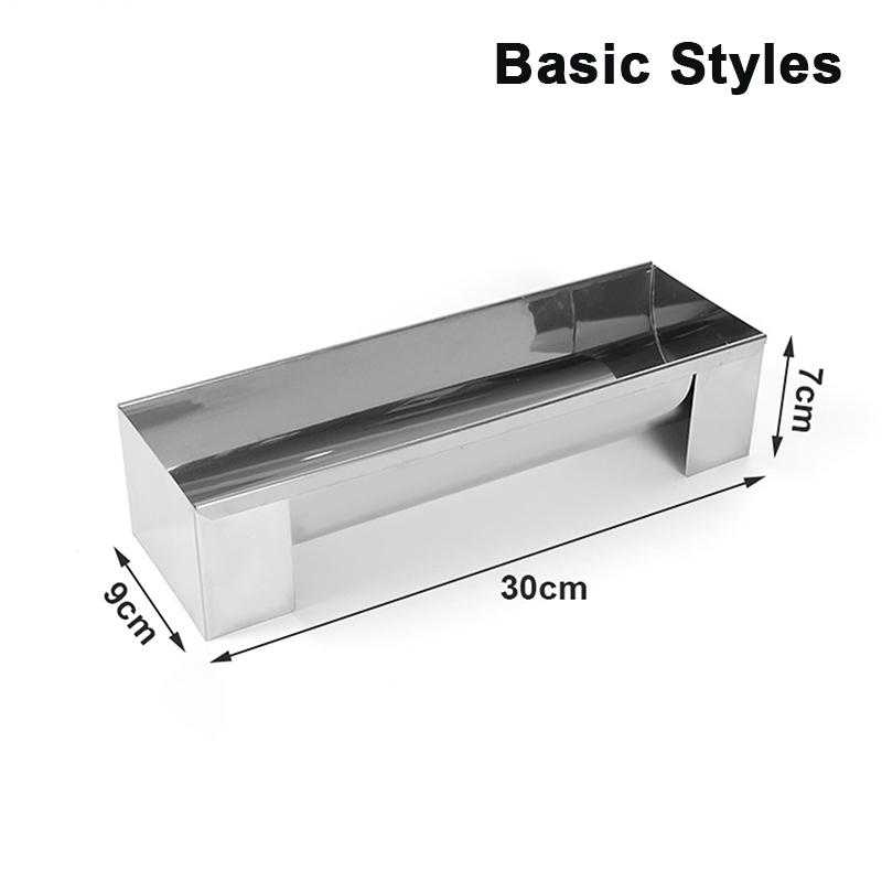 Tårtform Set Rostfritt Stål DIY Juldessert Choklad Bakverk Bakningstillbehör Moule Buche De Noel