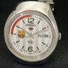 USED VINTAGE SEIKO 5 AUTOMATIC 6319A JAPAN MENS SILVER DIAL WATCH a433836-2 R119-a433836