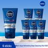 Men's Aqua Hydrating Facial Cleanser Mud 100G (6-Pack)