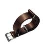 Watch Premium G10 NATO Type Silk Touch Nylon 20mm Width DELUXE NYLON NATO TYPE WATCH STRAP Brown 20mm [Naval Co.] Strap, Brown,