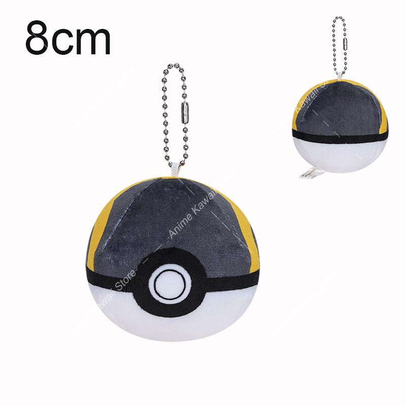 Mimikyu Gastly Bulbasaur Hisuian Zorua Kawaii Plush Toy School Bag Backpack Pendant Key Ring Small Doll Birthday Gift