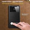 Magnetische Echtleder-Hülle für iPhone 16 Pro Max 17 15 Plus 14 13 12 11 Xs Xr 8 mit Fensteransicht Brieftaschen-Cover Kostenlose Antwort