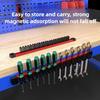 Strong Magnetic Tool Rack Hardware Durable Storage Tool Holder Magnet Wrench Screwdriver Storage Rack Hanging Tools Organization