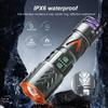 3-in-1 High Bright LED Flashlight USB Charge Zoom Tactical Torch With Mosquito Killer Tail Lamp Outdoor Camping Fishing Lantern