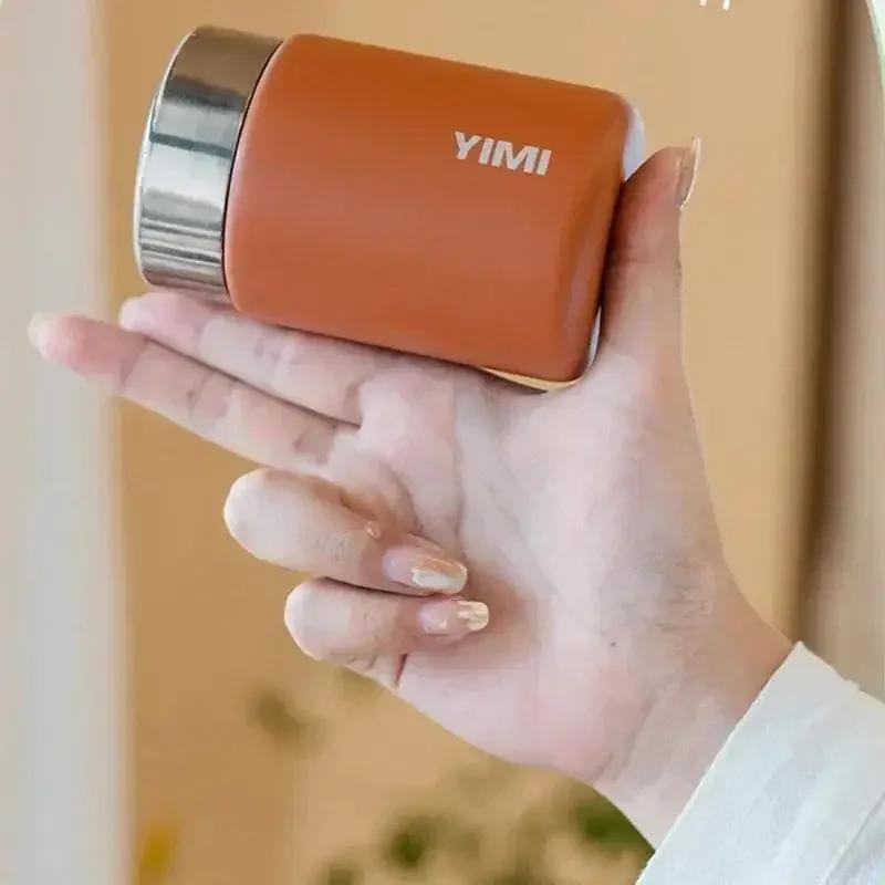 230ml Mini Stainless Steel 316 Thermos Mug Fashion Portable Pocket Vacuum Flask Coffee Tea Thermal Water Bottle Tumbler