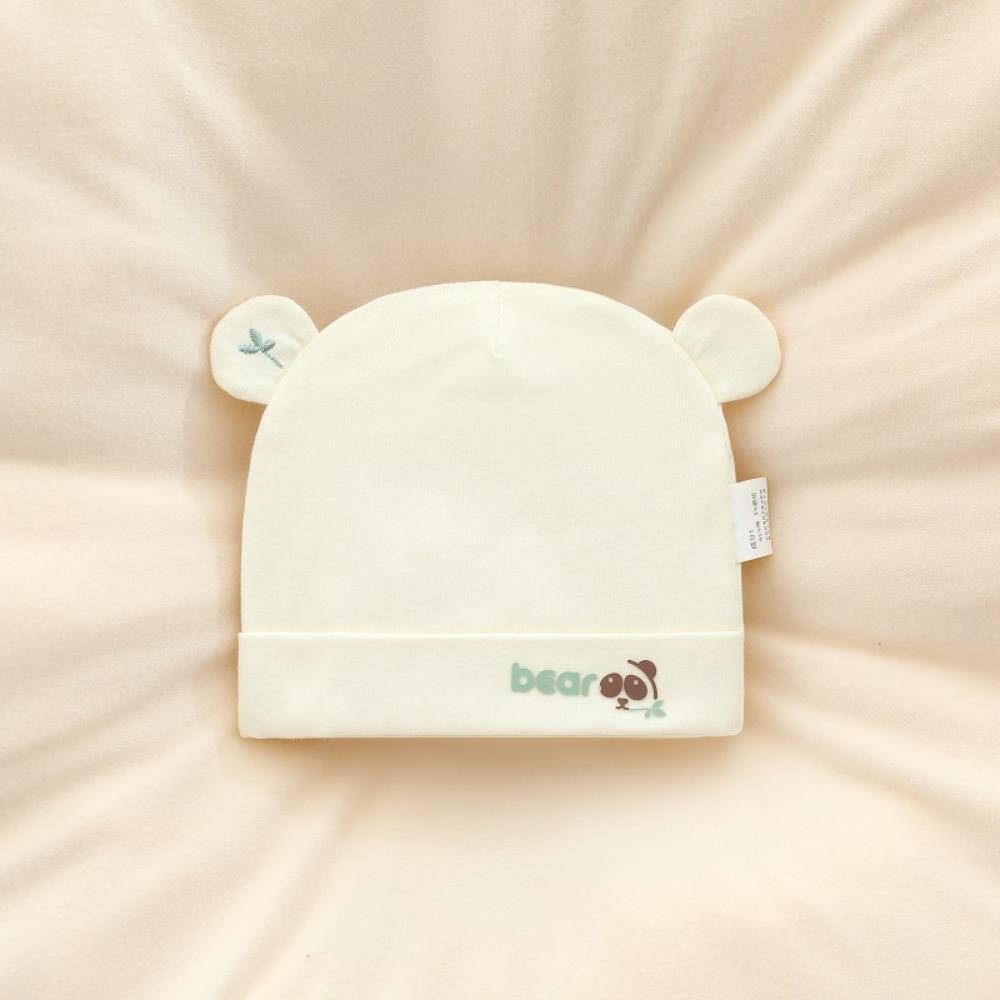 0-3 Months Baby Fetal Cap Print Infants Beanie Cap Windproof Newborn Hats  Autumn