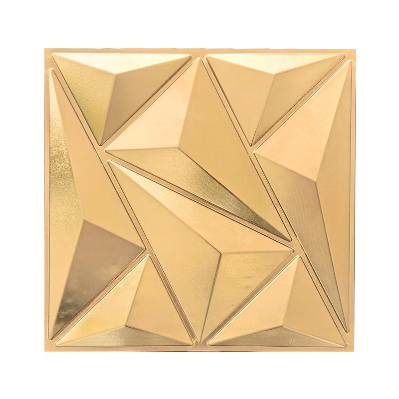 3D Embossed PVC Wall Panels for Hotel, Bedroom & TV Background Décor